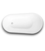 53072 Comfy White Acrylic Freestanding Soaking Bathtub
