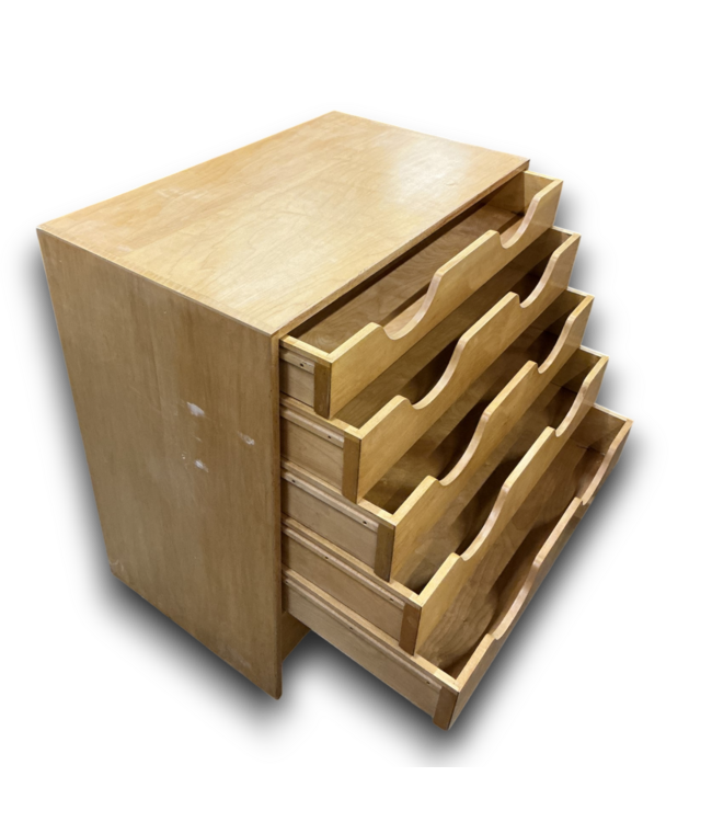 53074 Blonde Wood Wide Dresser 36.75"W