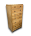 53073 Blonde Wood Tall Dresser 27.125"W