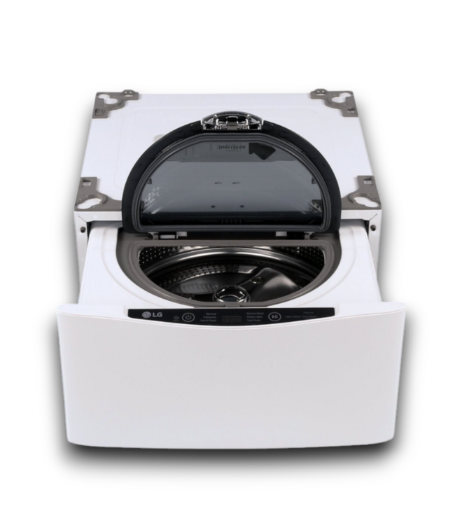 53076 Sidekick White Pedestal Washer 27"
