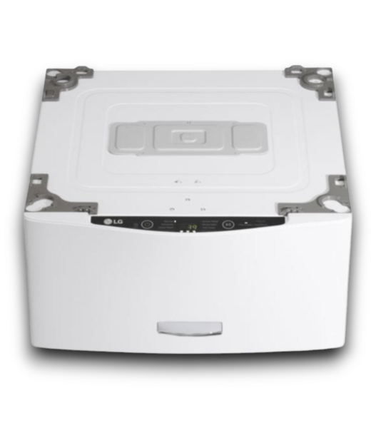 53076 Sidekick White Pedestal Washer 27"