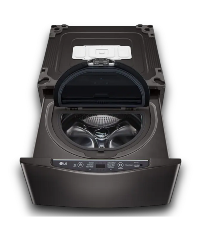 53079 Sidekick Black Steel Pedestal Washer 27"