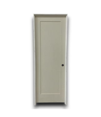 53080 30 x 80 Prehung Single Recessed Panel Door LH