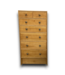 53073 Blonde Wood Tall Dresser 27.125"W