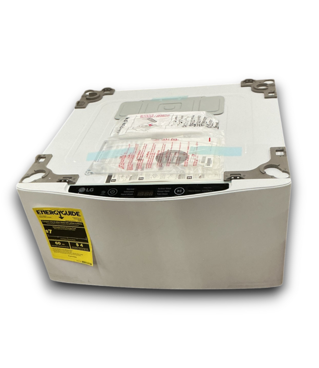 53076 Sidekick White Pedestal Washer 27"
