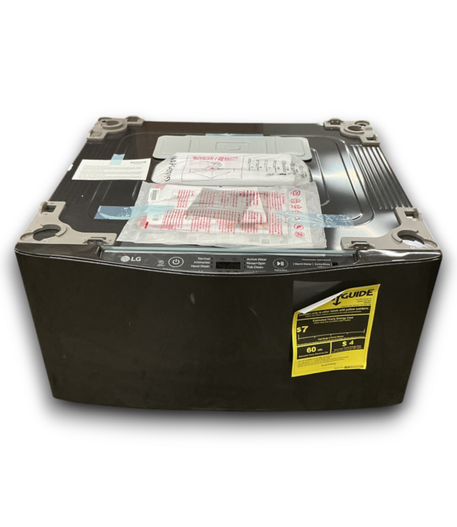 53079 Sidekick Black Steel Pedestal Washer 27"