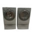 53086 Duet Pewter Electric Front Load Washer & Gas Dryer Combo