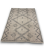 52661 Brown Aztec Design Area Rug 5' x 8'