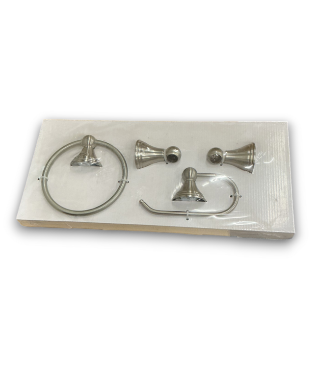 53091 3-Piece Chrome Bath Hardware Elegant