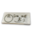 53091 3-Piece Chrome Bath Hardware Elegant
