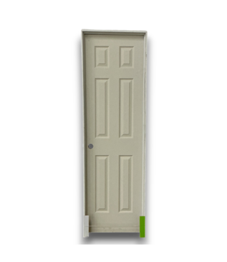 53096 24x80 Hollow 6-Panel Door Right Hand Inswing Prehung