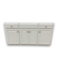 53100 White Wooden Freestanding Bathroom Vanity Base 59"W