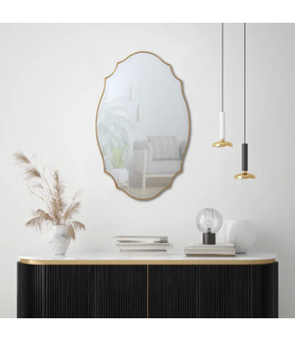 53110 Classic Decorative Mirror Gold Color