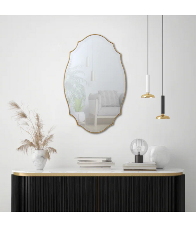 53110 Classic Decorative Mirror Gold Color