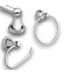 53091 3-Piece Chrome Bath Hardware Elegant