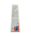 53093 White Ventilated Shelving Wood Closet Shelf Board.