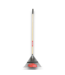 53102 Steel Lawn and Leaf Rake with Wood Handle