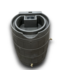 53118 Dark Gray Plastic Rain Barrel Spigot 65-gallon