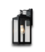 53120 Matte Black 1-Light Outdoor Dusk to Dawn Lantern