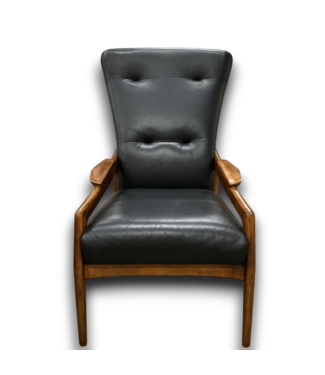 53124 Mid-Century High Back Lounge Chair