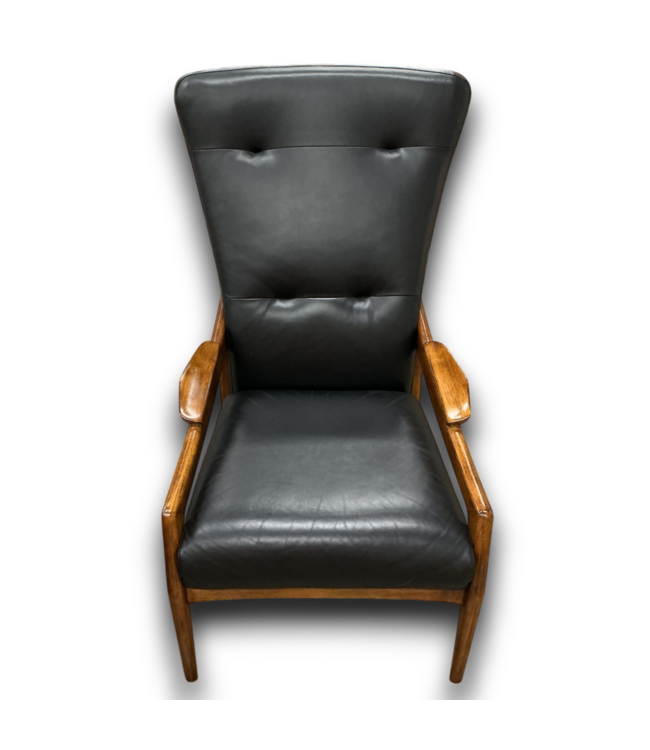 53124 Mid-Century High Back Lounge Chair