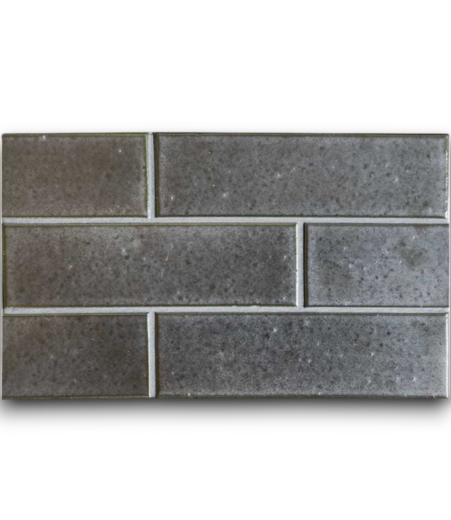 53125 Plantino Matte Dark Gray Thin Brick Tile 100.8 sq. ft.