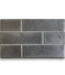 53125 Plantino Matte Dark Gray Thin Brick Tile 100.8 sq. ft.