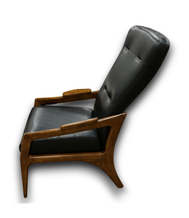 53124 Mid-Century High Back Lounge Chair