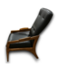 53124 Mid-Century High Back Lounge Chair