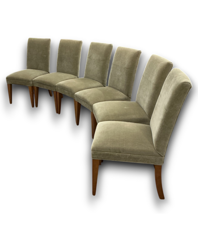 53135 Dusty Sage Dining Chairs Set of 6