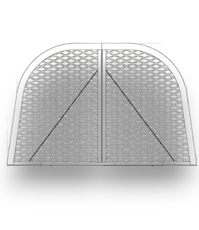 53128 Mesh Steel Window Well Cover