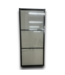 53149 Black Frosted Glass Single Barn Door 83-3/8x36