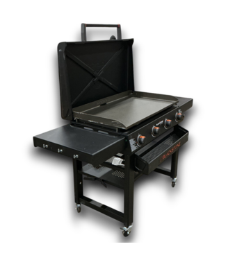 53152 Liquid Propane Flat Top Griddle w/Hood 36"