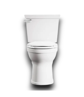 53161 White 2-pc Round Toilet