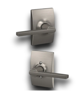 53162 Satin Nickel Interior Hall/Closet Door Handle