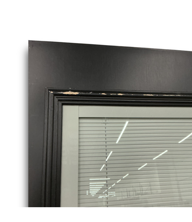 53143 Black Blinds Between Glass Double Door 59" x 76.75"