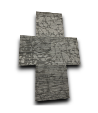 53174 Emerse Feathered Gray Adhesive Indoor Carpet Tile 320 sq. ft.