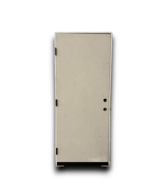 53183 Prehung Off White Exterior Door RH 32" x 80"