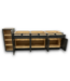 53190 Mushroom Brown Cabinet Set of 4-pcs