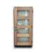 53199 Prehung Unfinished 4-Glass Panel Exterior Door 36" x 80"
