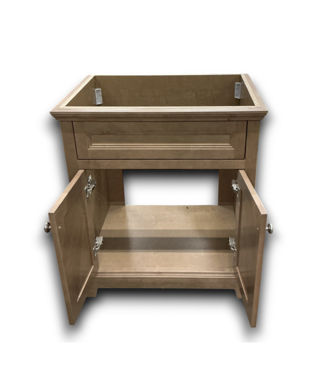 53204 Desert Beige Bathroom Vanity Base 30"