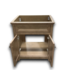 53204 Desert Beige Bathroom Vanity Base 30"