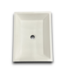 53206 Matte White Vessel Rectangular Bathroom Sink 18"