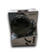 53208 Black Round Shower Head & Handheld Combo