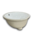 53215 White Ceramic Undermount Oval Bathroom Sink 16.5"