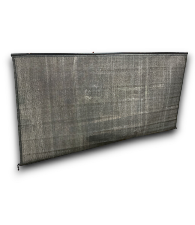53219 Grey Gazebo Roll Up Sunshade 8' x 7.75'
