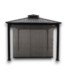 53219 Grey Gazebo Roll Up Sunshade 8' x 7.75'