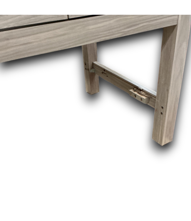 53237 Holly Ash Sink Sink Bathroom Vanity 48"