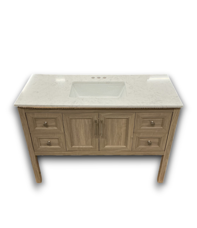 53237 Holly Ash Sink Sink Bathroom Vanity 48"