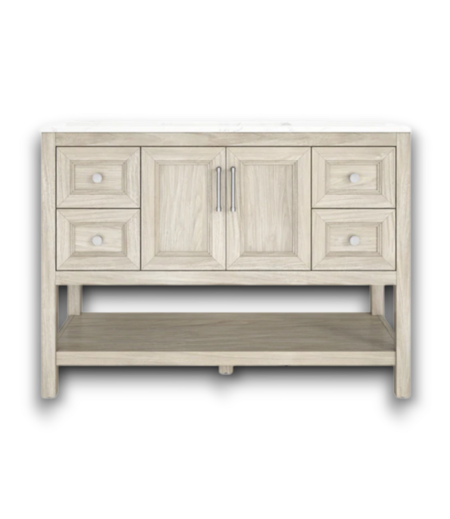 53237 Holly Ash Sink Sink Bathroom Vanity 48"